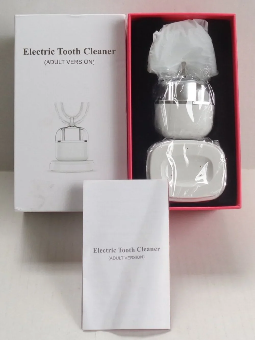 Electric Tooth Cleaner Automatic U-Shaped Toothbrush USB Rechargeable Brand New